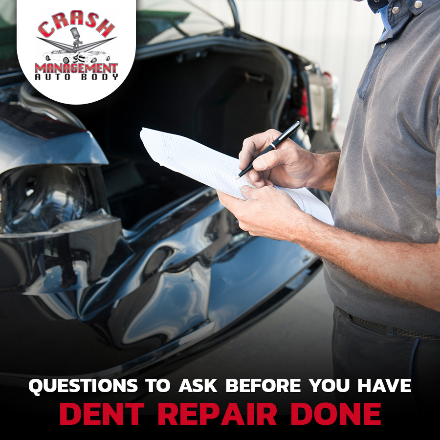 Questions to Ask Before You Have Dent Repair Done