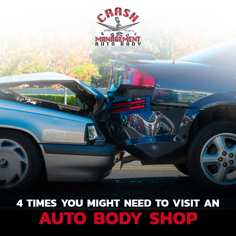 Four Times You Might Need to Visit an Auto Body Shop